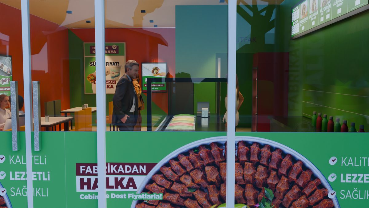 Cam giydirmeli cephe ve vitrin düzeni